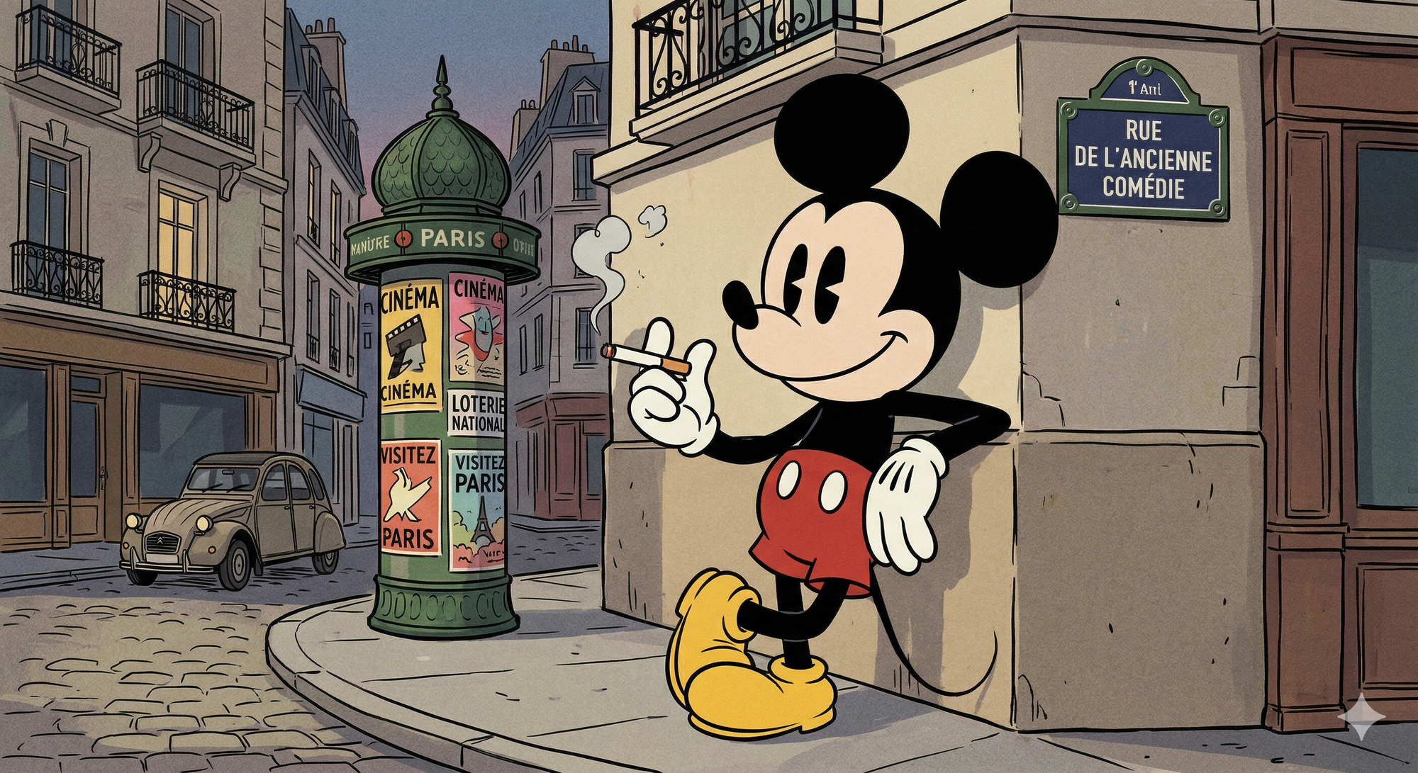 Mickey, AI,  and the Edges of Copyright Law